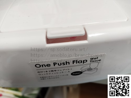 seria(セリア)のウェットティッシュケース