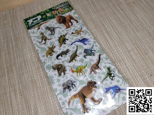 アニアアニマルアドベンチャー100円商品セリアで見つけたシール